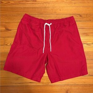 Men’s Red Bathing Suit Shorts - BRAND NEW WITH TAGS
